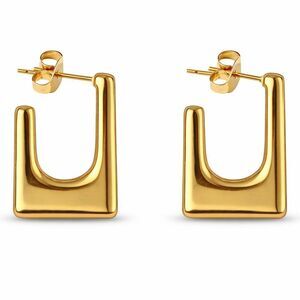 3For$20 Vintage Modern U Earring Stainless Steel Earrings